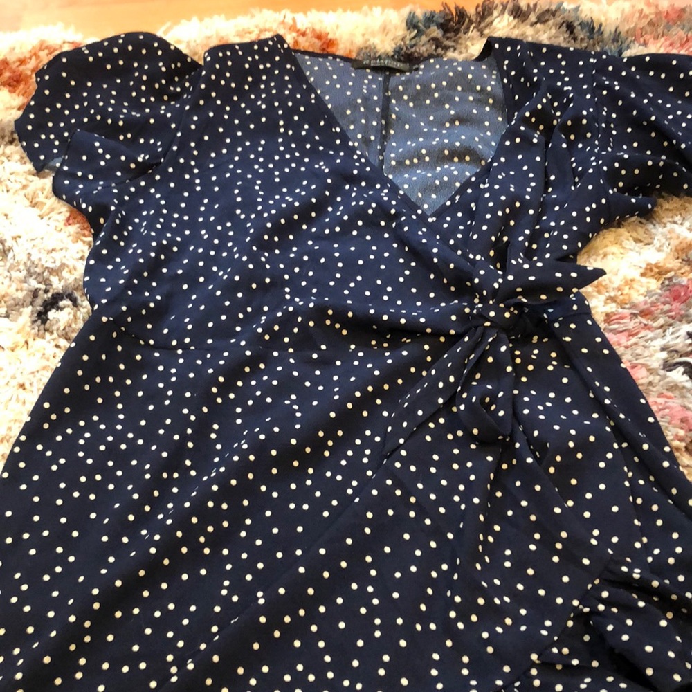 Wrap & tie dress